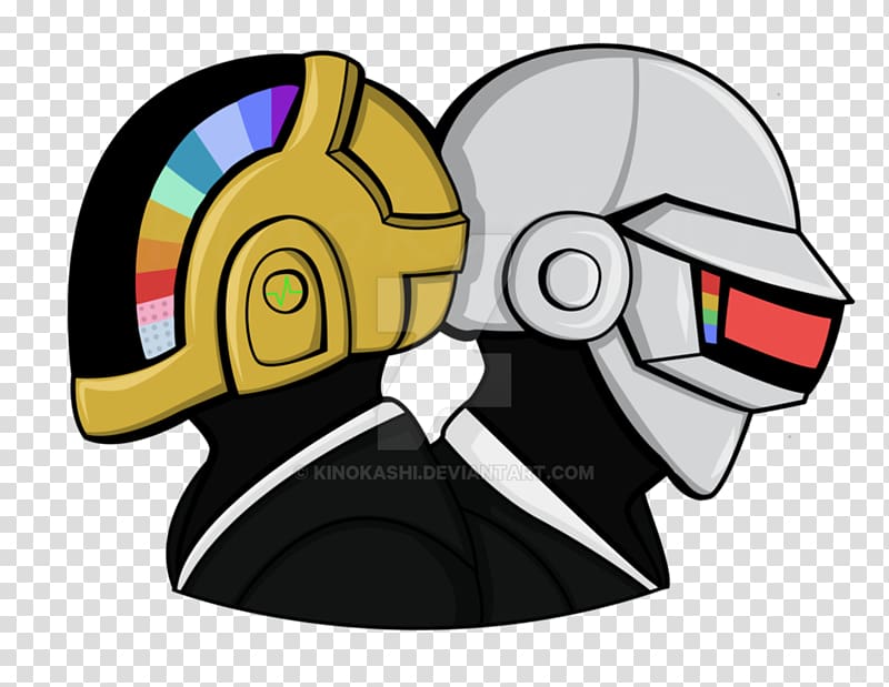 Daft Punk Fan art, daft punk transparent background PNG.