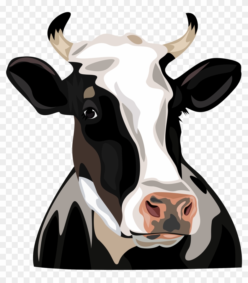 Holstein Friesian Cattle Clip Art.