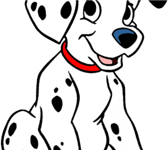 Dalmatian Clipart Black And White , Transparent Cartoon.