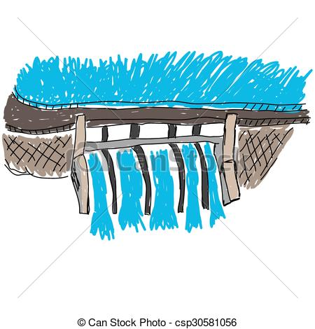 Water Dam Clip Art.