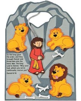 Fun Express Daniel Cast to the Lions' Den Craft Kit By Fun Express from  Wal.