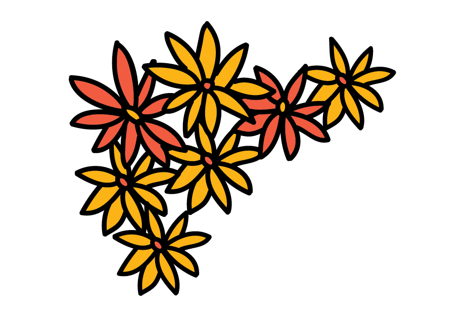 28 Collection Of Day Of The Dead Flowers Clipart.