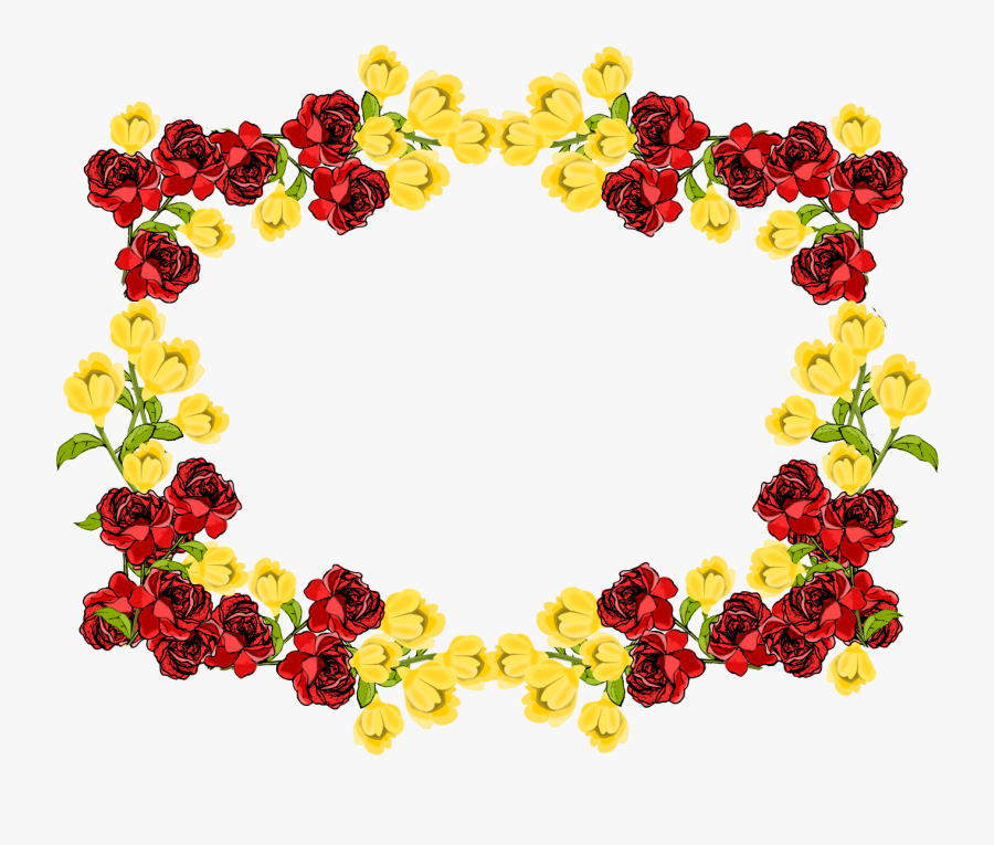 Death Photo Flower Frames Png , Free Transparent Clipart.