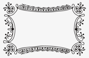 Decorative Border PNG, Transparent Decorative Border PNG Image Free.