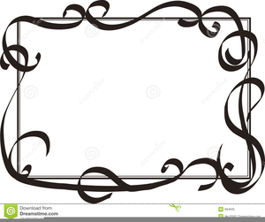 Decorative Swirls Clipart Free.