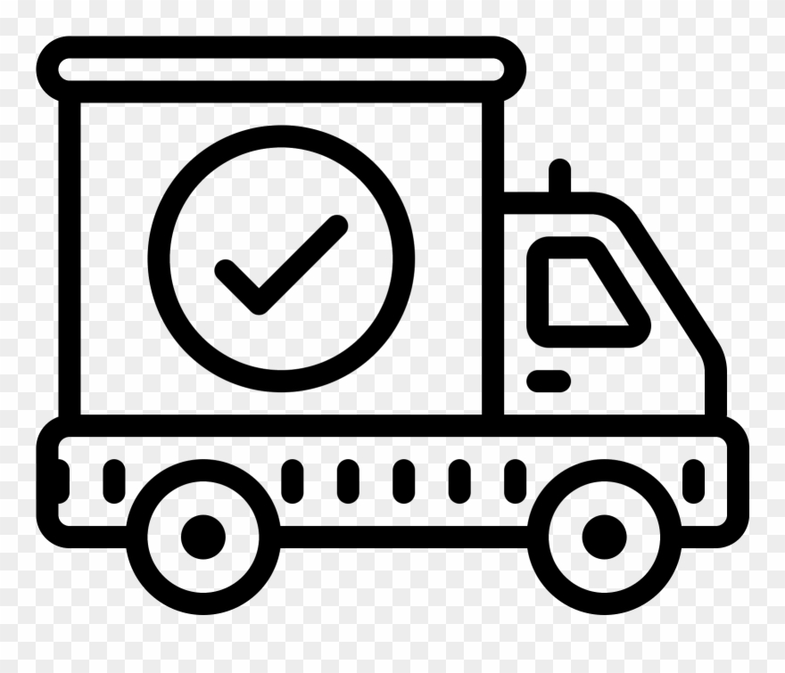 Geprüfter Lkw Icon.