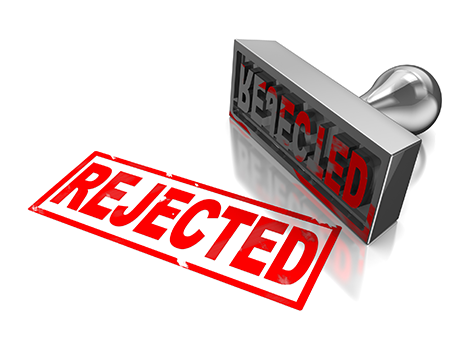 Rejected Stamp PNG Image.