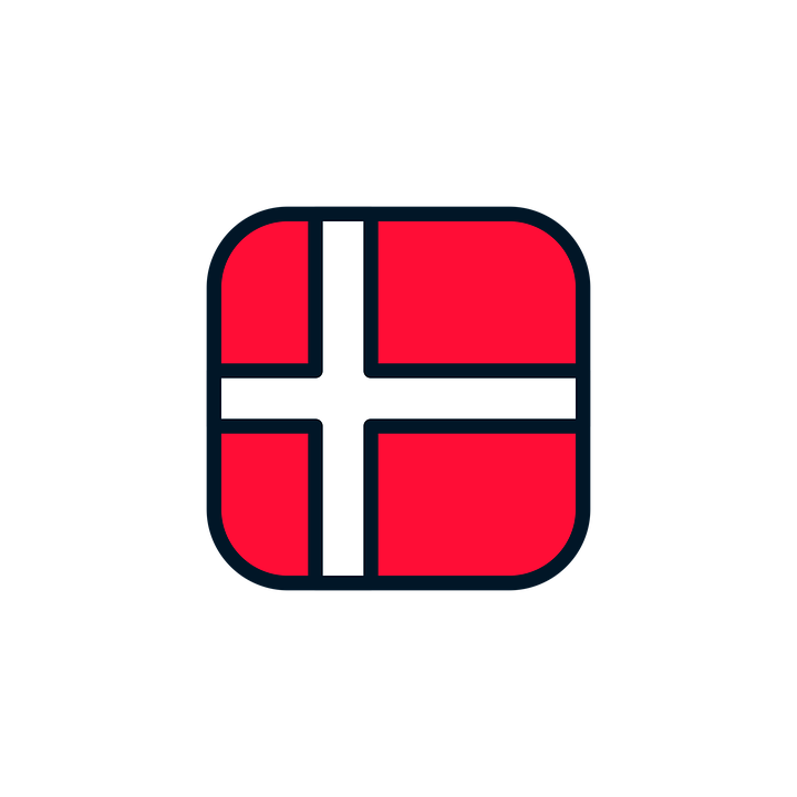 Denmark Icon Flag.