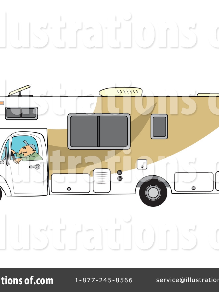 Free download Royalty RF Camper Clipart Illustration by.