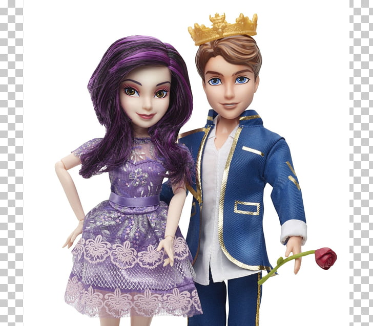 Descendants 2 Mal Evie Carlos, doll PNG clipart.