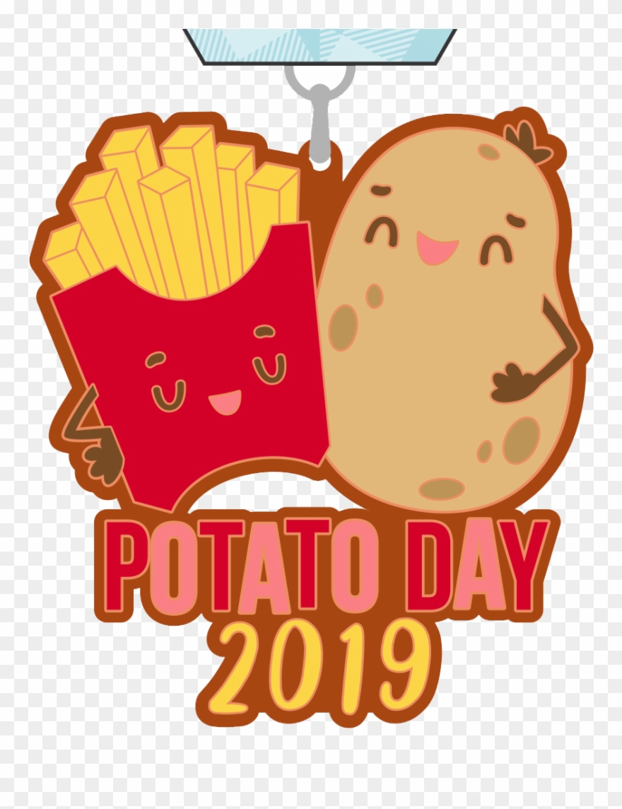 Did You Know That August 19th Is National Potato Day Clipart.