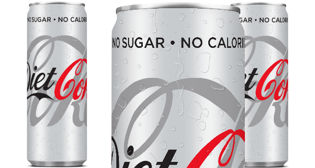 New look and feel for Diet Coke.