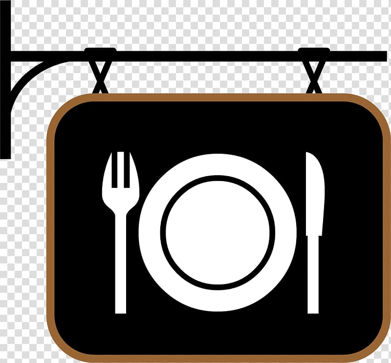 Restaurant , Diner Sign transparent background PNG clipart.