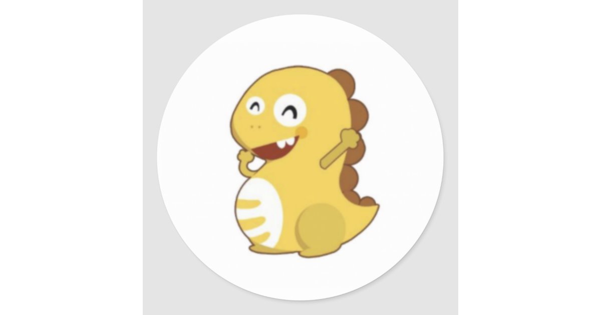 VIPKID Dino Sticker.