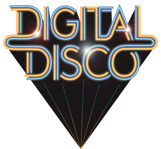 Digital Disco logo design.