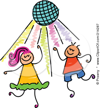 Disco Dancing Clipart.