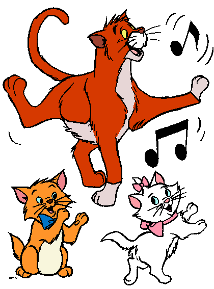 Disney The Aristocats Clip Art Images.