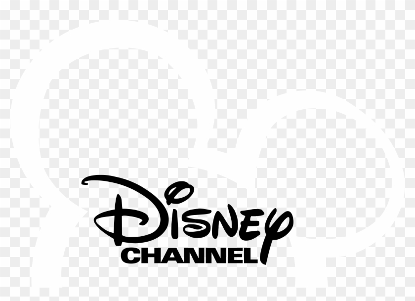 Disney Channel Logo Black And White.