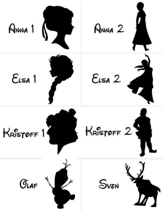 25+ best ideas about Frozen Silhouette on Pinterest.