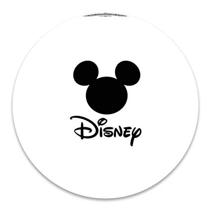 Amazon.com: Mouse Pad Round Stitched Edges Disney Logo.