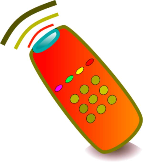 Clip Art Tv Remote Clipart.