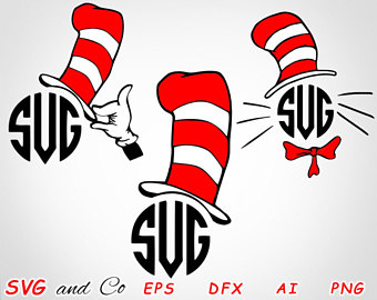 Dr Seuss Hat Vector at GetDrawings.com.