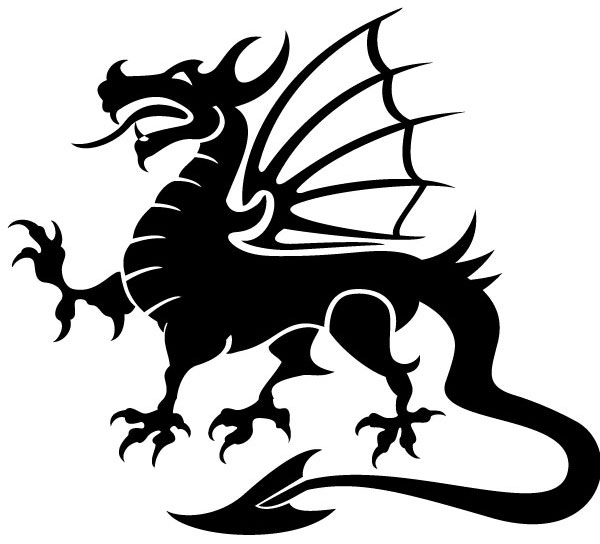 Free dragon clip art.