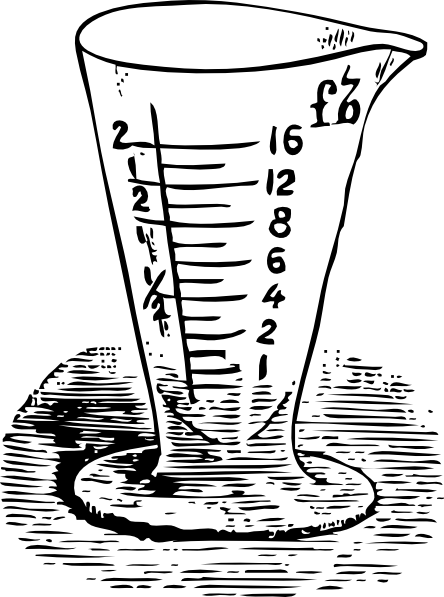 Measuring Glass In Drams clip art Free Vector / 4Vector.