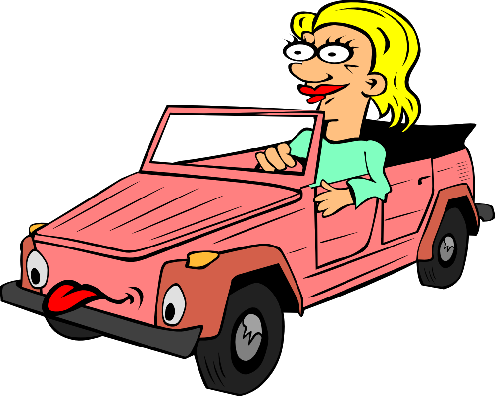 Driving Clipart.