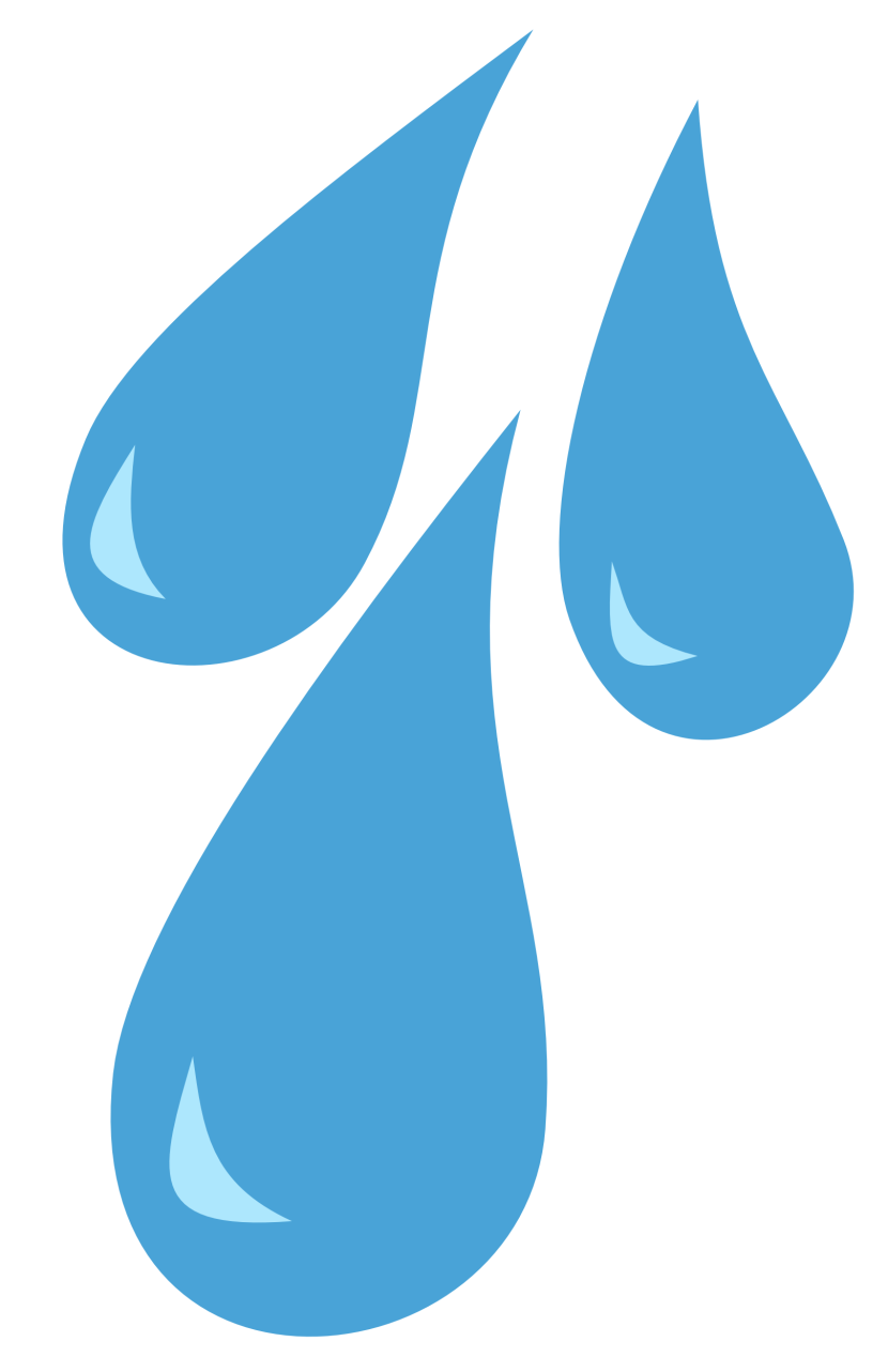 Rain drop clipart.