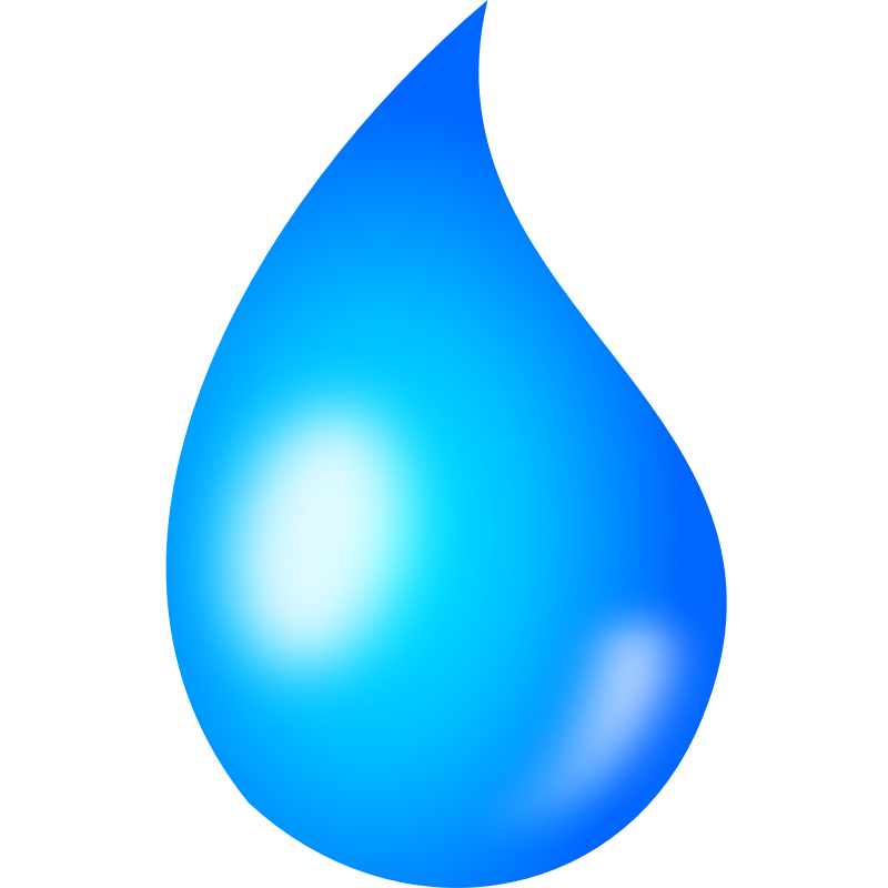 Rain drop clip art.