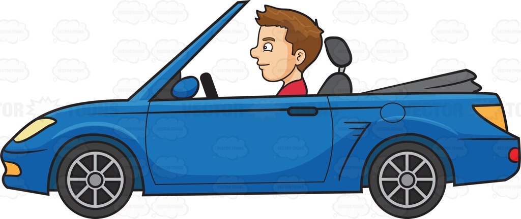 Driver car clipart.