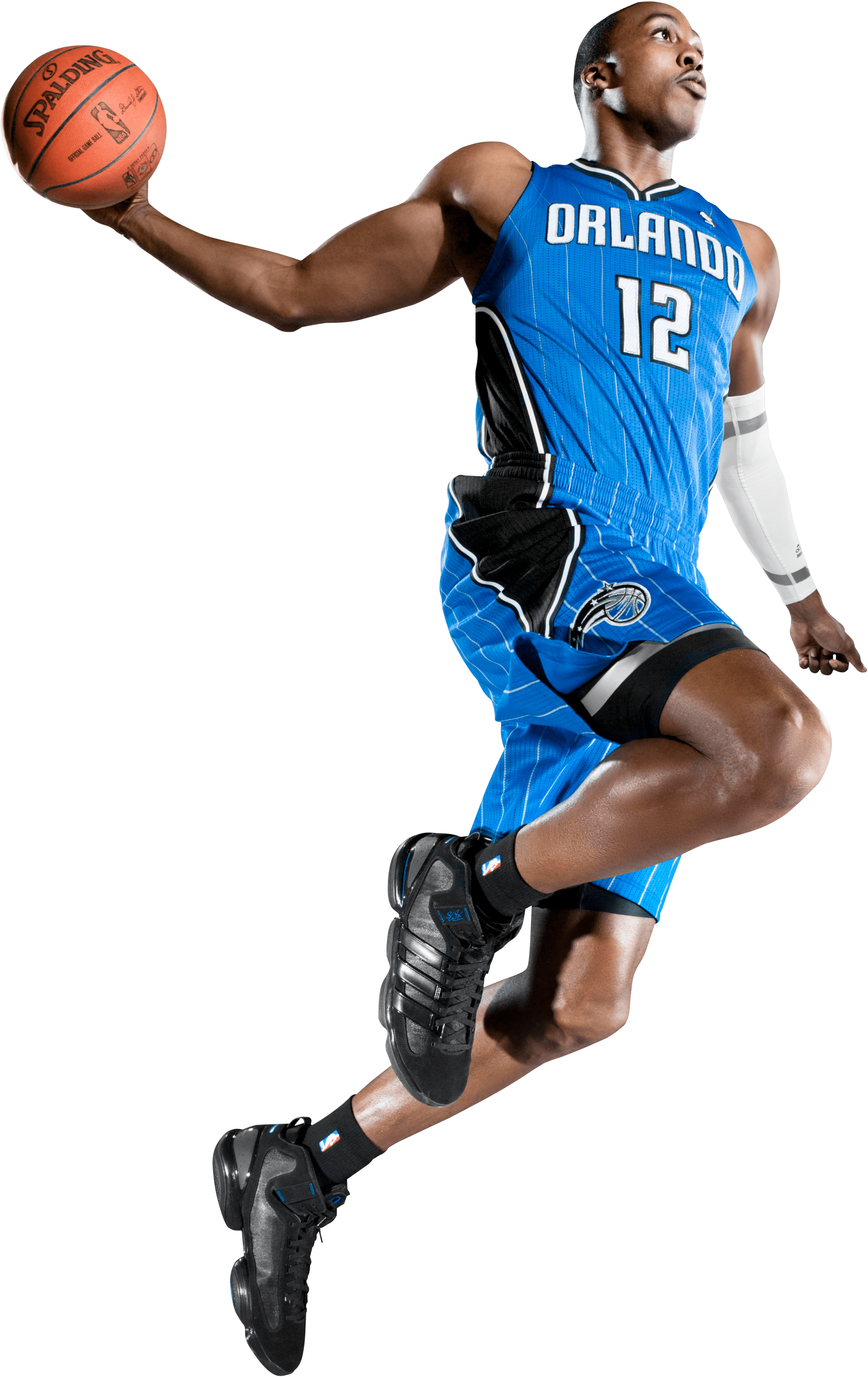 Dwight Howard Dunk transparent PNG.