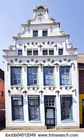 Stock Photograph of "Historic gabled house in Lilienstrasse street.