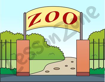 Zoo Entrance Clipart.