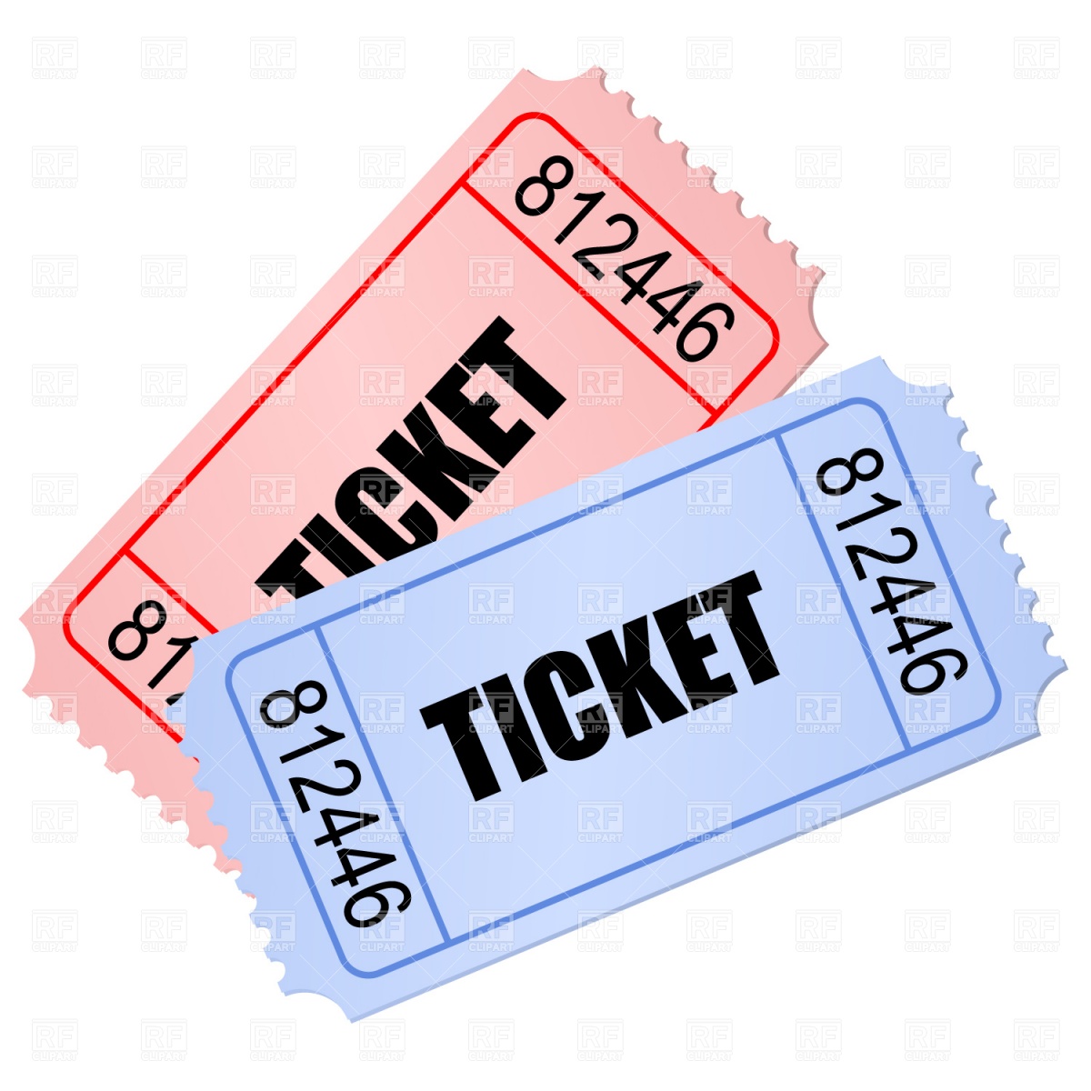 Free Ticket Clip Art Pictures.