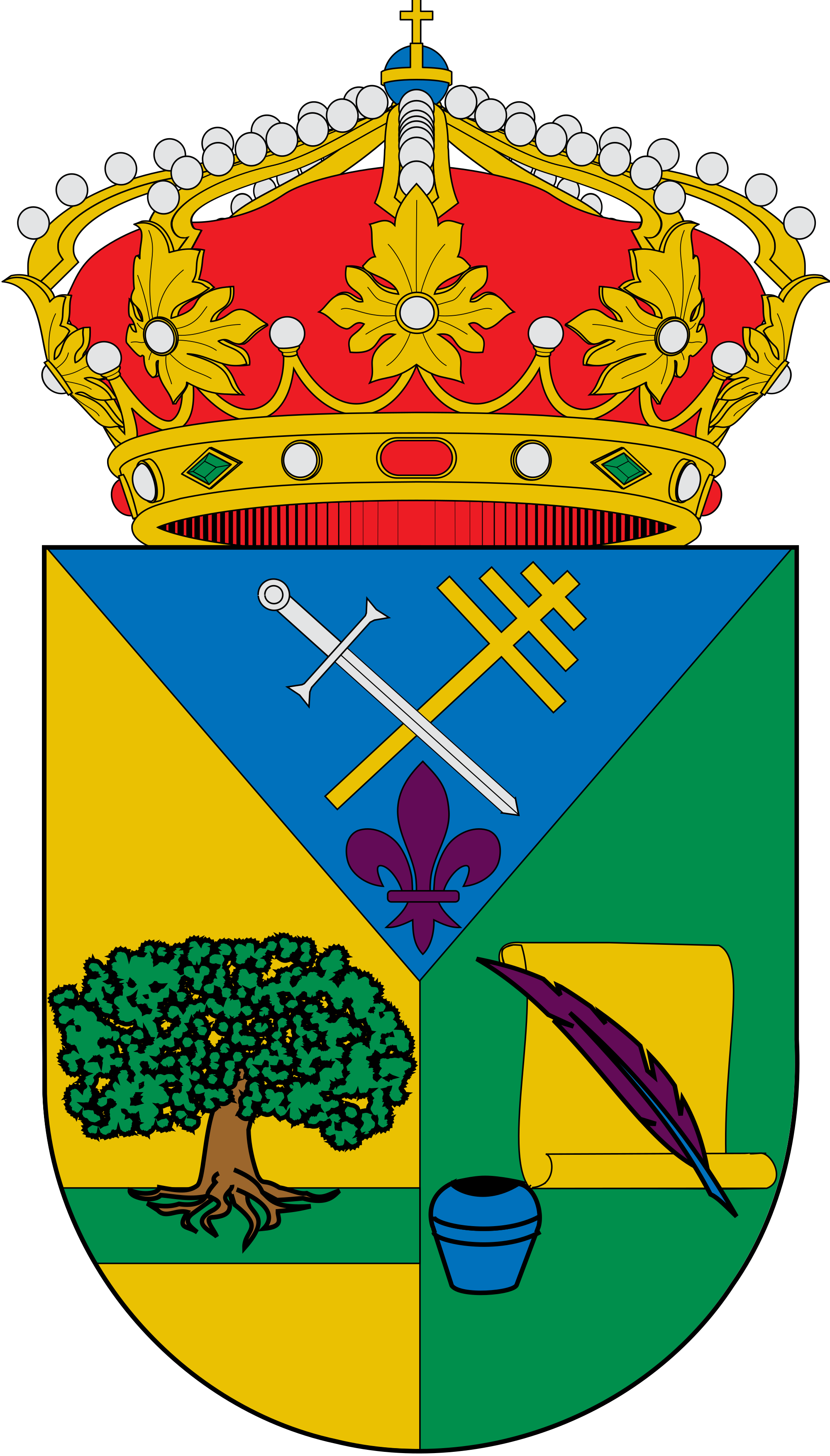 File:Escudo de La Encina de San Silvestre.svg.