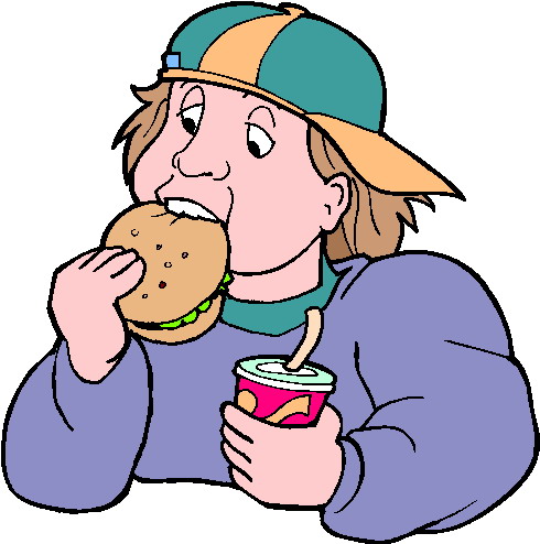 Eat unusual food clipart.