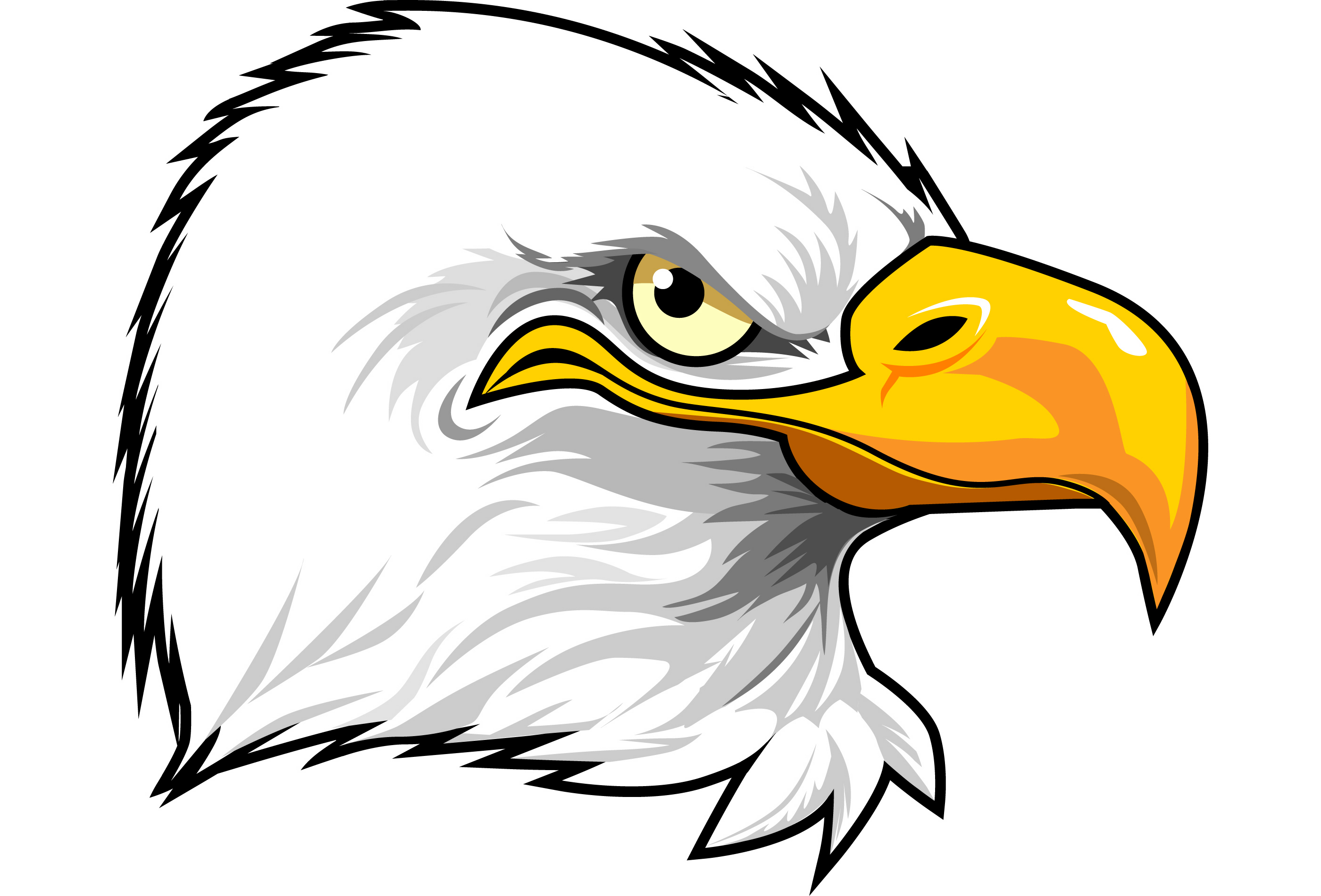 Free Eagle Head Clipart.