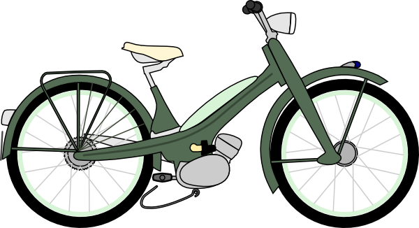 E bike clipart.