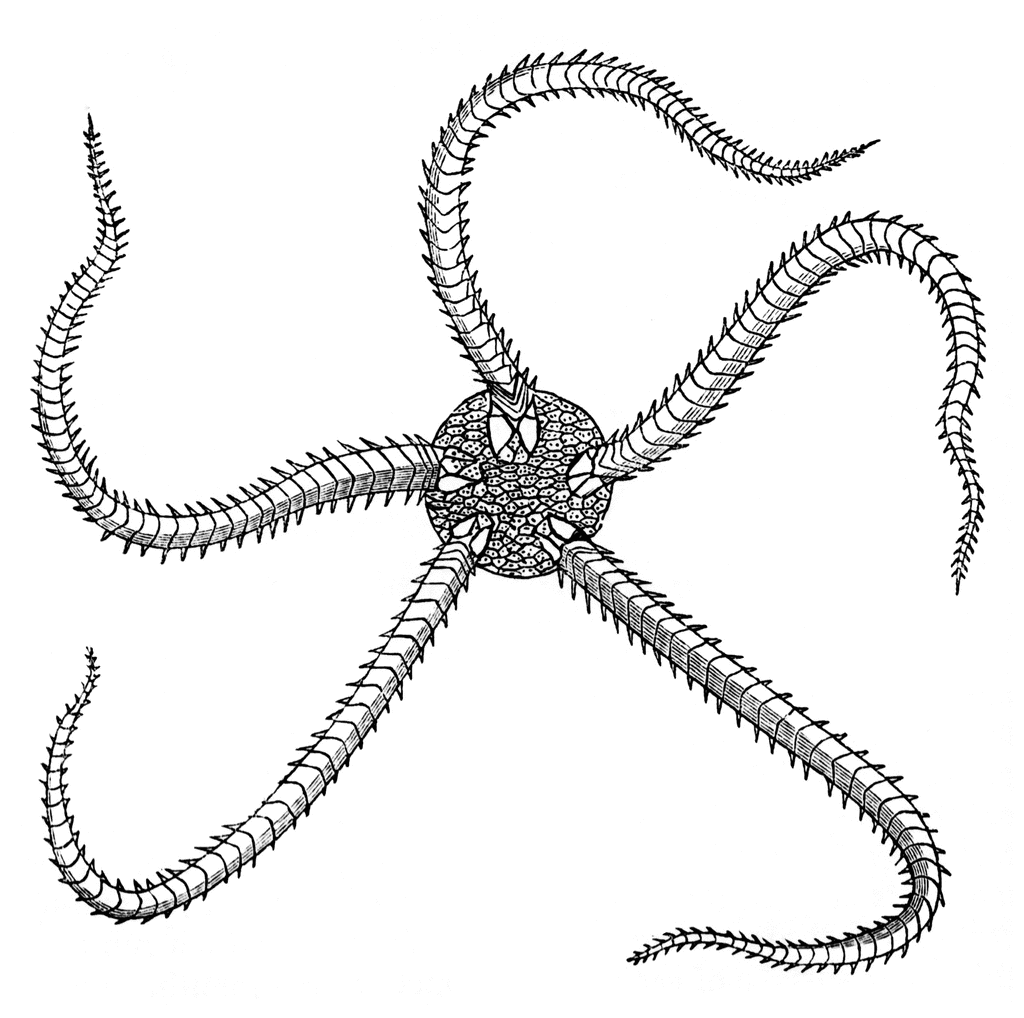 Echinoderms Clipart.