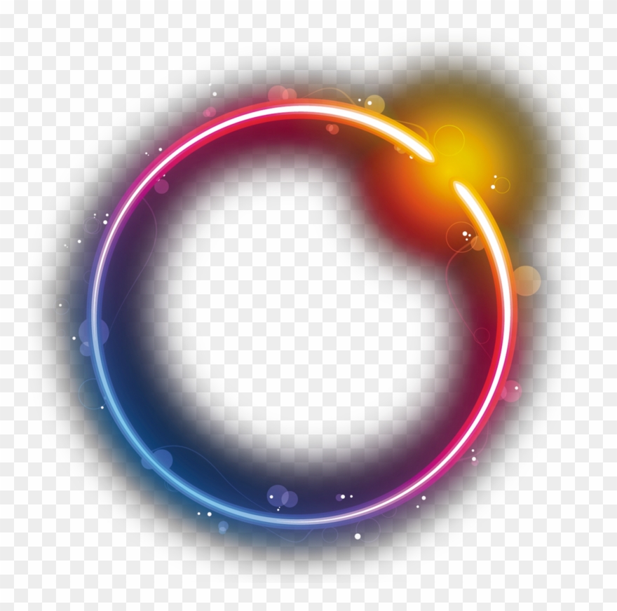 Logo Circle Star Eclipse Rainbow Png Free Photo.