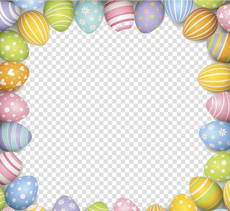 Easter Egg Border Png, Transparent PNG, png collections at.