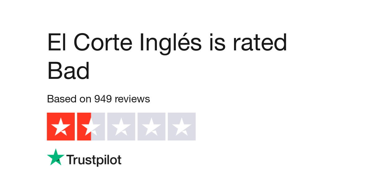 El Corte Inglés Reviews.