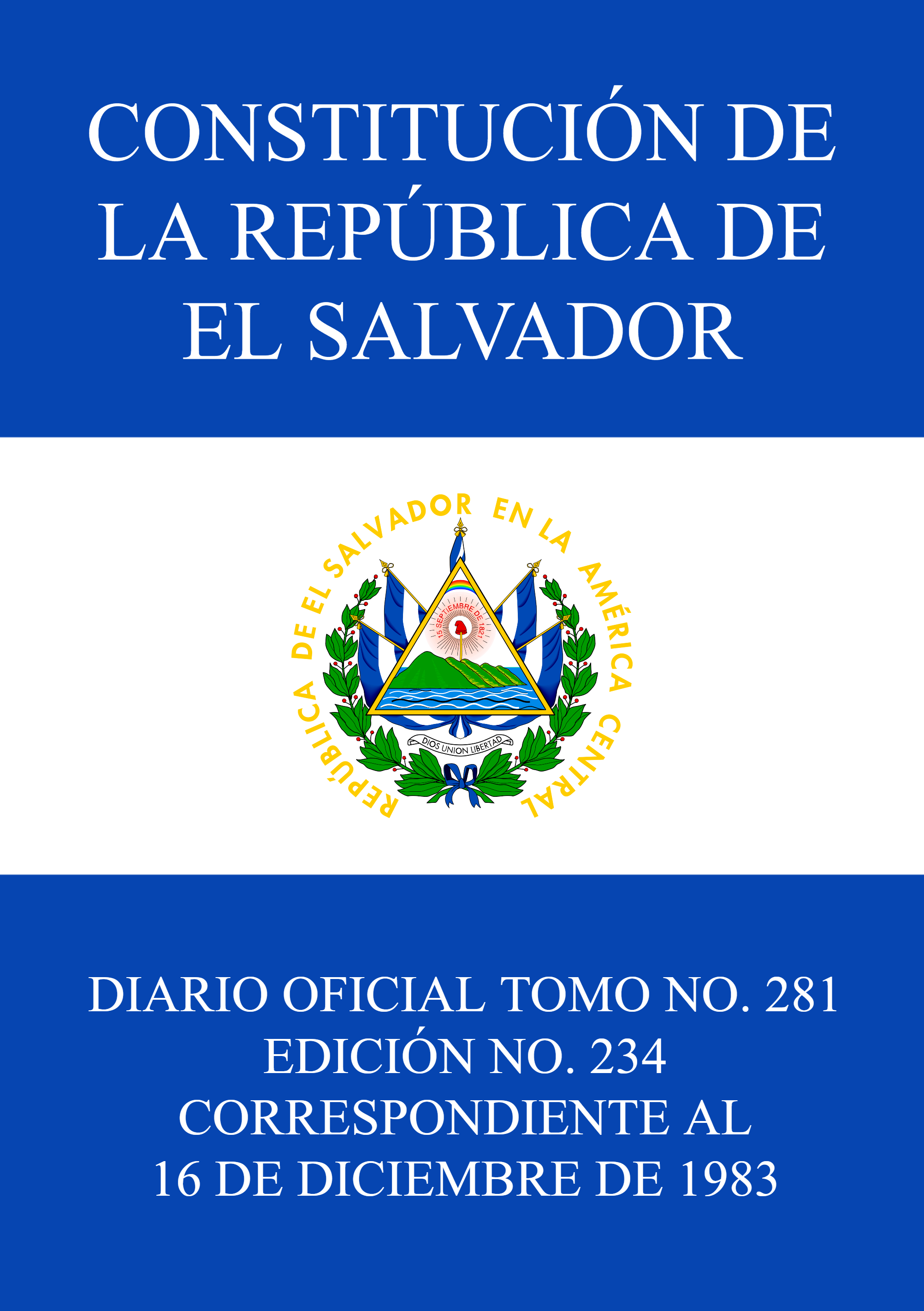 Constitution of El Salvador.