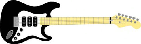 Electric guitar clip art free clipart images.