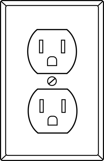 Electrical Socket Outline.