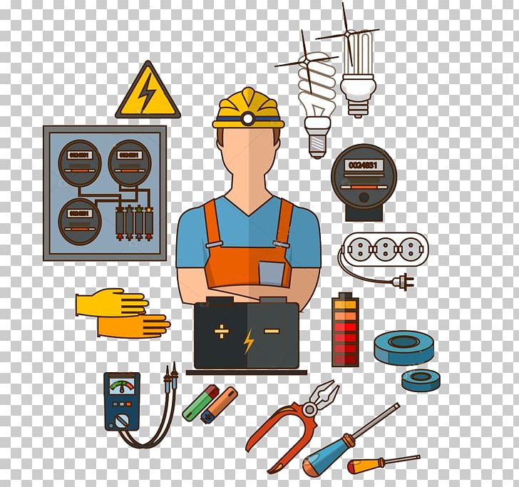 Electrician Electricity Electrical Engineering PNG, Clipart, Ac.