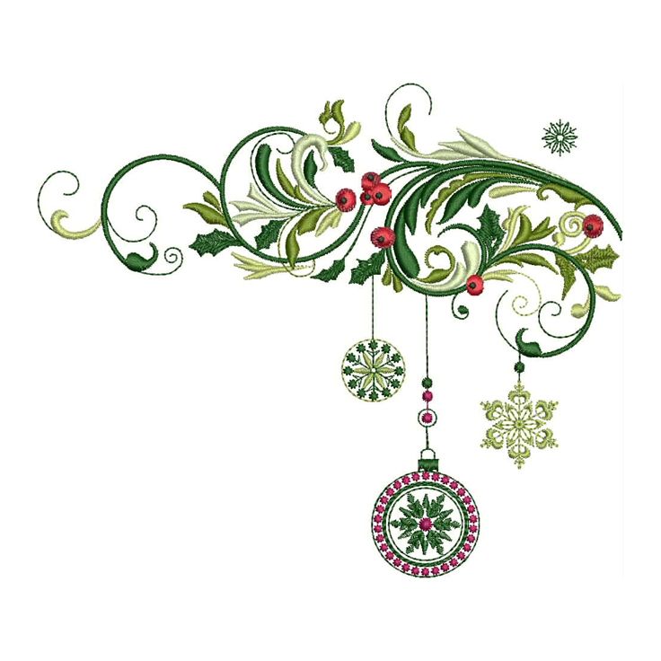 Elegant Christmas Clipart.