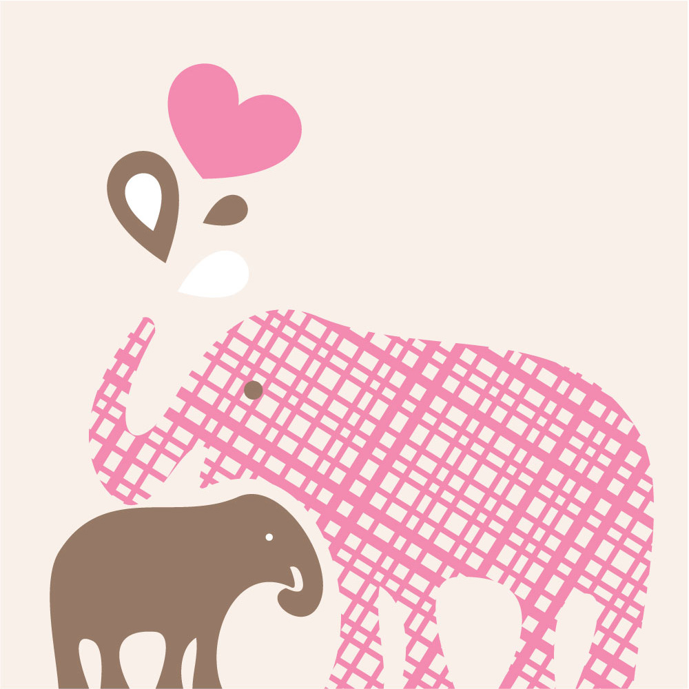 Free Mom And Baby Elephant Silhouette, Download Free Clip Art, Free.